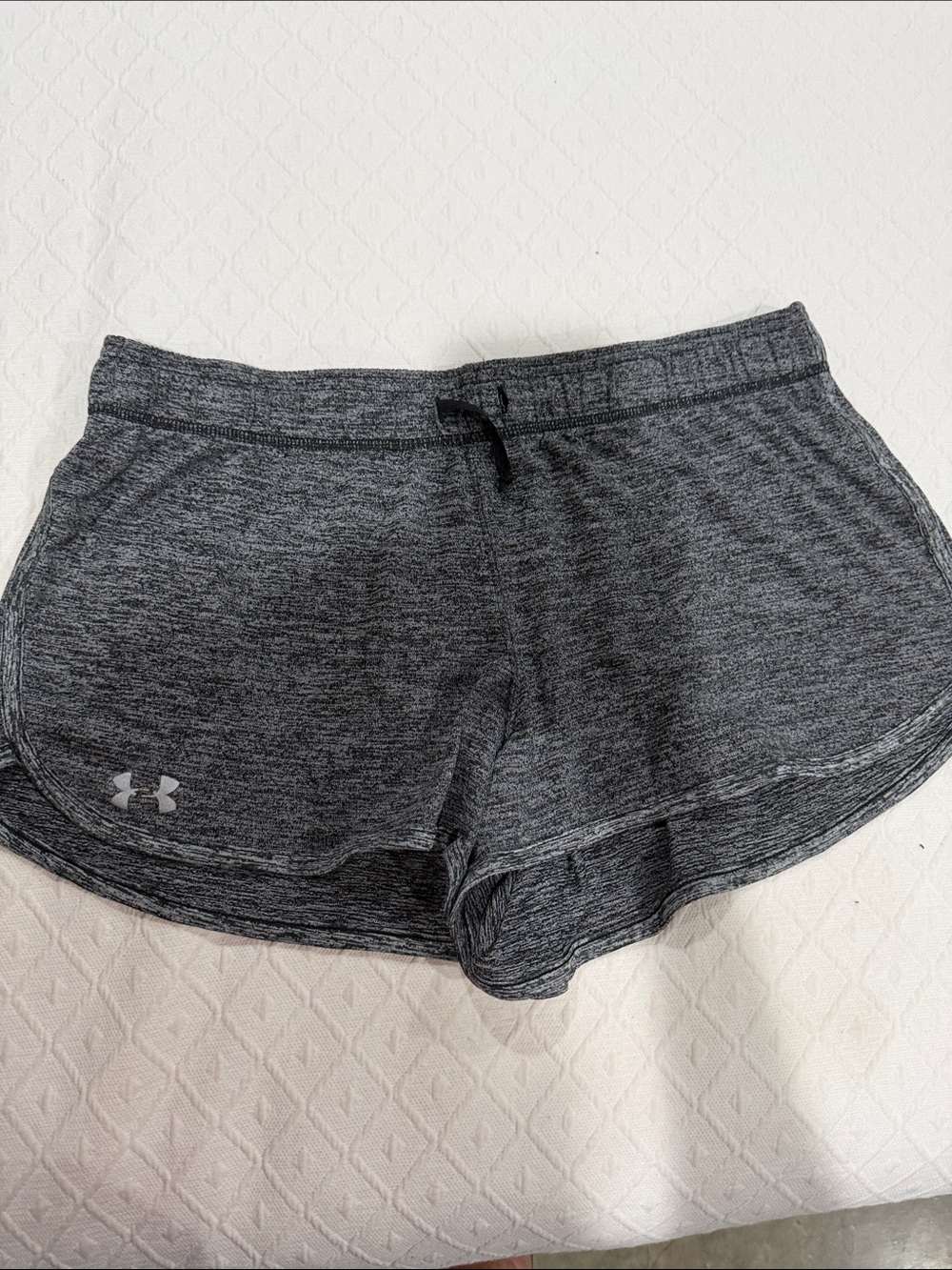 Under Armour Women's Charcoal Heather Athletic Shorts